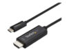 STARTECH.COM 2 m 6 ft. USB-C to HDMI Cable - 4K at 60 Hz - Black