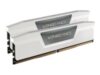 CORSAIR VENGEANCE DDR5 64GB 2x32GB 5200MHz 1.25V DIMM WHITE