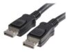 STARTECH.COM 2m Certified DisplayPort 1.2 Cable with Latches M/M - DisplayPort 4k with HBR2 support - High Resolution DP to DP Cable