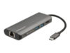 STARTECH.COM USB C Multiport Adapter with HDMI - 4K - Mac / Windows - SD - 2x USB-A - 1x USB-C - 60W PD 3.0 - USB C to USB 3.0 Hub