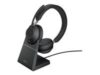 JABRA Evolve2 65 Link380c UC Stereo Stand Black