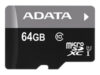 ADATA 64GB Micro SDXC V10 85MB/s   adapter