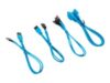 CORSAIR Premium Sleeved I/O Cable Extension Kit Blue