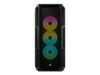 CORSAIR iCUE 5000T RGB Tempered Glass Mid-Tower Smart Case Black