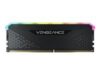CORSAIR VENGEANCE RGB RS 16GB DDR4 3200MHz DIMM Unbuffered 16-20-20-38 Black PCB 1.35V XMP 2.0