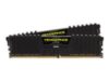 CORSAIR DDR4 2400MHz 8GB 2 x 288 DIMM Unbuffered 14-16-16-31 Vengeance LPX Black Heat spreader 1.20V