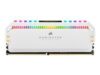 CORSAIR DOMINATOR PLATINUM 32GB 2x16GB DDR4 3200MHz Unbuffered RGB White Heatspreader DIMM