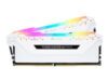 CORSAIR 16GB RAMKit 2x8GB DDR4 3200MHz 2x288Dimm Unbuffered 16-18-18-36 Vengeance RGB Pro White Heat Spreader RGB LED 1.35V XMP2.0