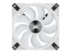 CORSAIR iCUE QL120 RGB 120mm White Single Fan