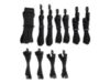 CORSAIR Premium Individually Sleeved DC Cable Pro Kit Type 4 Generation 4 BLACK